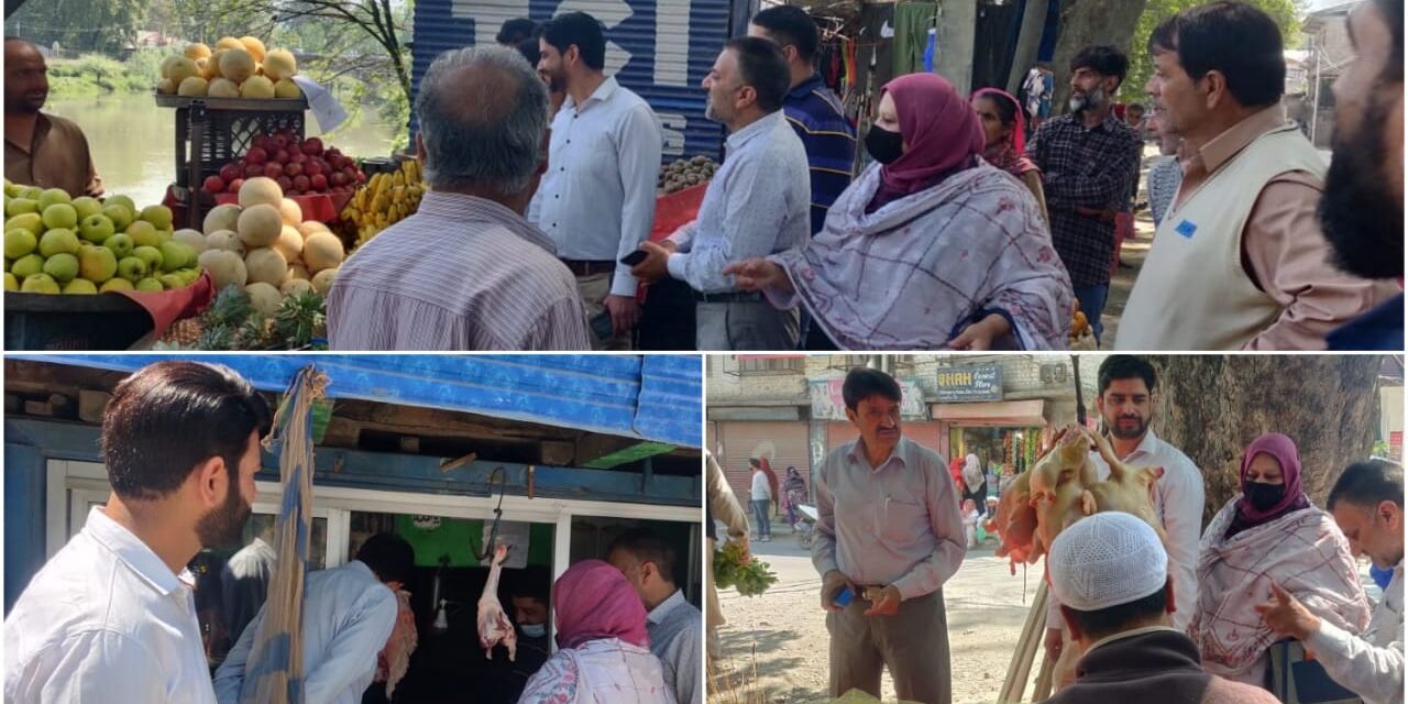 Market Checking intensified at Ganderbal
