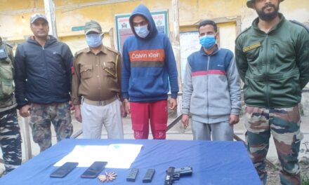 02 LeT militant associates held in Budgam, arms and ammunition recovered: Police