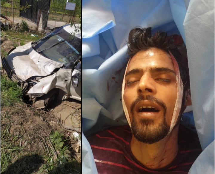 Driver dies after vehicle skids in Anantnag