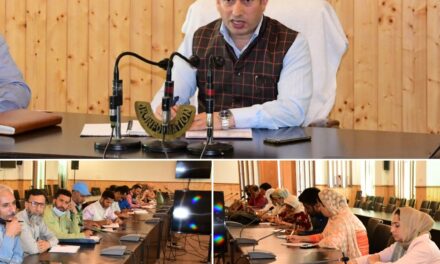 Progress of Aadhaar enrolment reviewed at Ganderbal