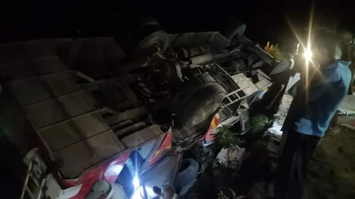 2 of marriage party killed, 28 hurt in mishap