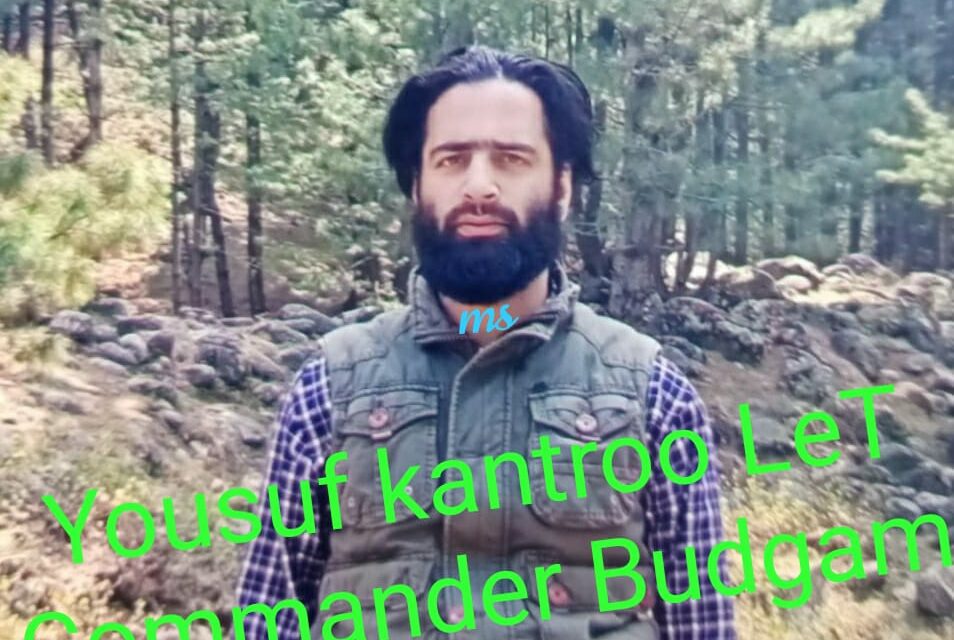 LeT’s longest surviving commander Yousuf Kantroo killed in Baramulla: IGP Kashmir