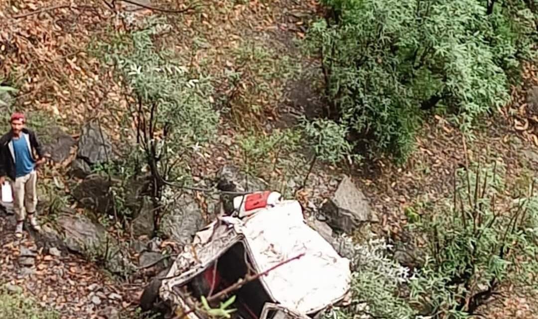 3 Persons Killed, 6 Injured As Passenger Cab Falls Into Gorge In Reasi