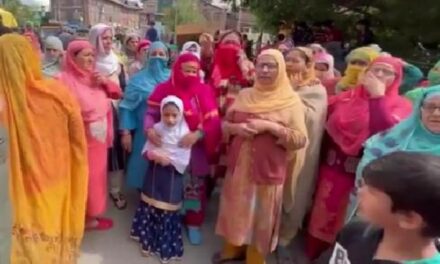 ‘Worst’ power scenario spark protest in the heart of Srinagar city