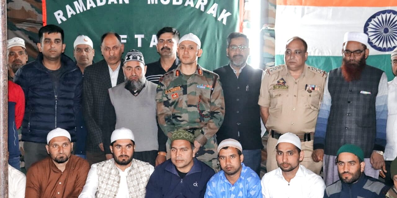 34 Assam Rifles organised Iftar party at Wussan