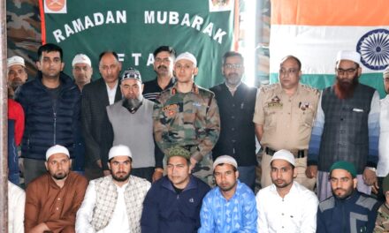 34 Assam Rifles organised Iftar party at Wussan