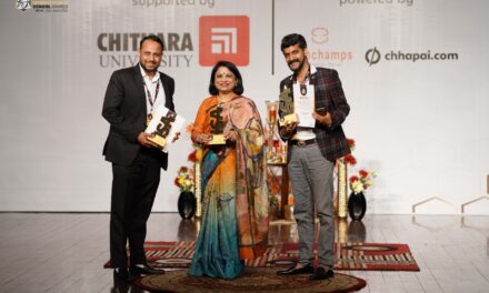 SP Smart School bags ‘Best School with Online Education’ award at International School Awards in Chandigarh
