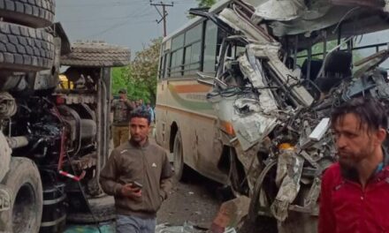 Sarpanch Killed, 2 cops among 6 injured in accident near Pattan