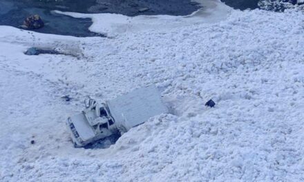 Driver killed as snow avalanche hits vehicle at Shaitan nallah