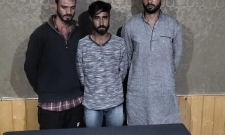 3 OGWs arrested in Kupwara: Police