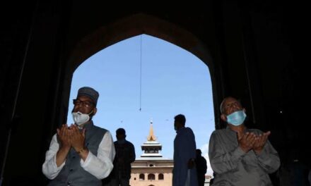 1st Friday of Ramadan: Emotions run high as Muslims offer congregational Friday prayers at historic Jamia Masjid