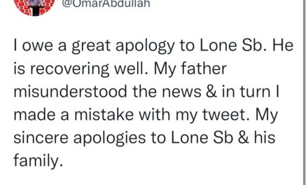 Omar Abdullah Mistakenly Declares MP Akbar Lone Dead on Twitter;‘I owe a great apology to Lone Sahab. He is recovering well’