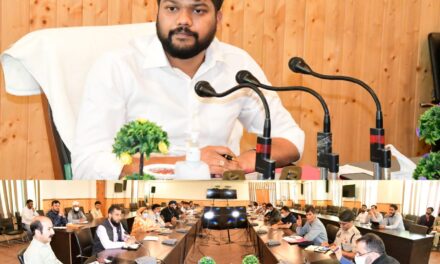 DC Ganderbal reviews SAJY-2022 arrangements via Baltal route;Stresses for better planning and early execution of works