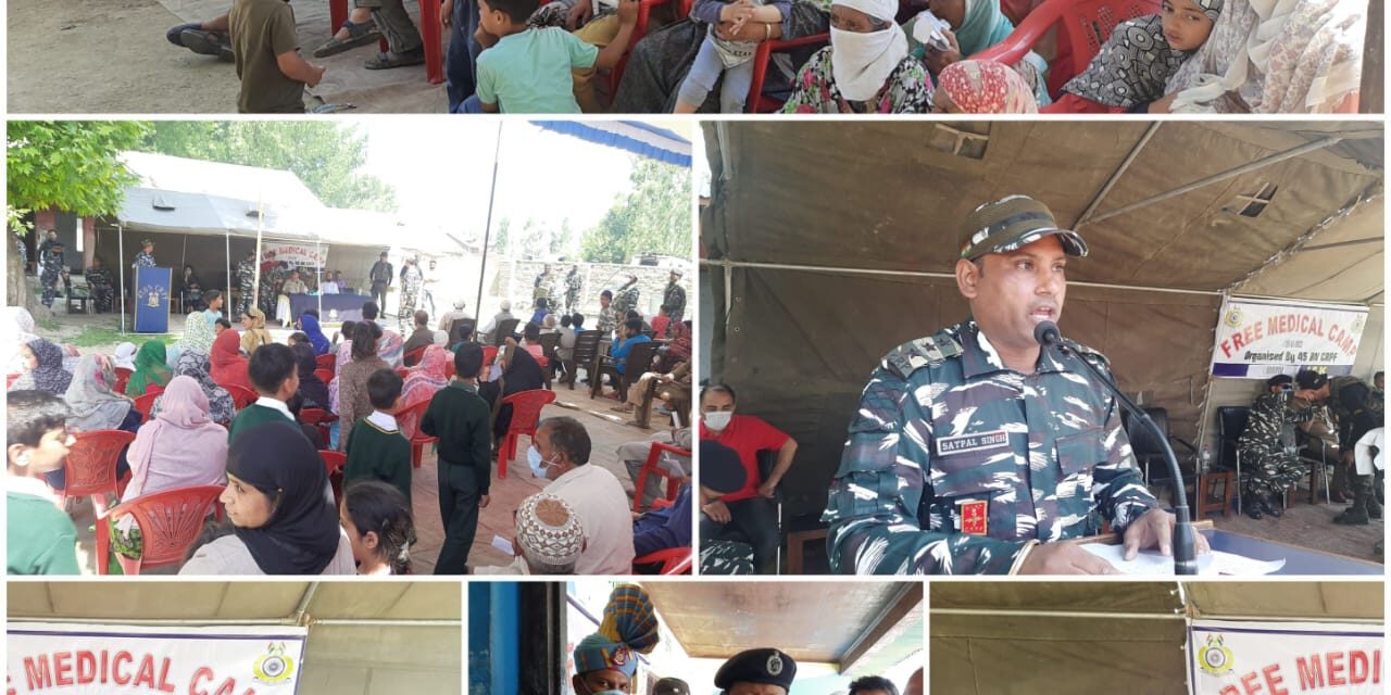 CRPF organises medical camp in Sumbal Wangipora