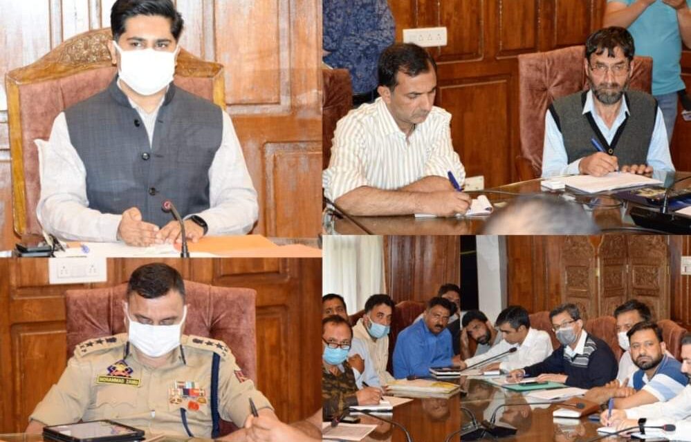 Yatra arrangements reviewed at Bandipora