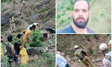 Missing Banihal man’s body found in Reasi after three days; brother-sister duo among 3 detained