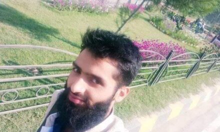 Srinagar youth dies in road accident