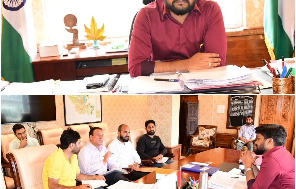 DC Ganderbal chairs DLC meeting for Revival, Restoration, Preservation & Maintenance of Architectural & Heritage sites of district