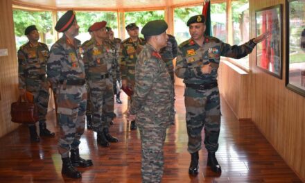 Lt Gen Upendra Dwivedi Arrives on 3-day Visit to Review Security Scenario in Kashmir Valley