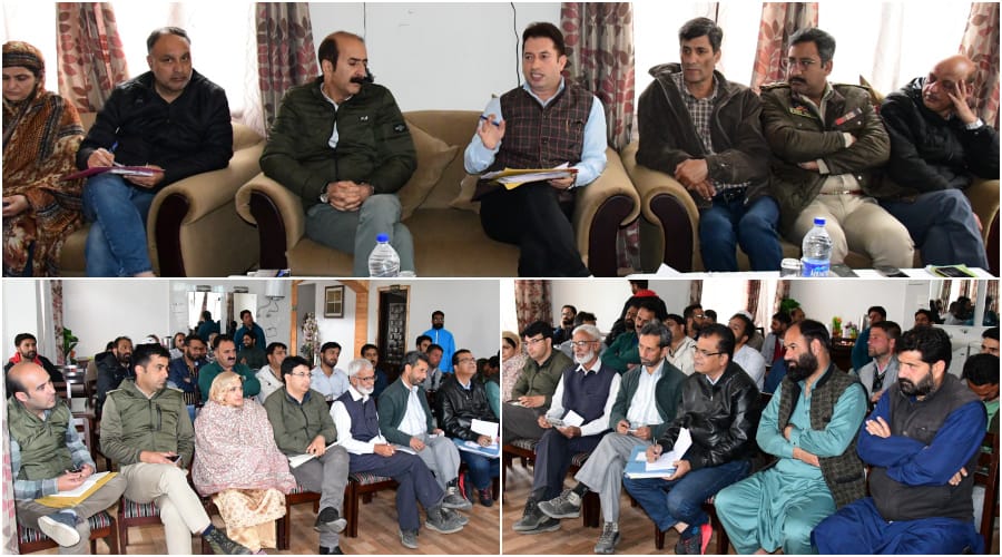 Rate Fixation Committee meeting for SANJY-2022 held in Sonamarg;Deliberations held with stakeholders for fixing of rates