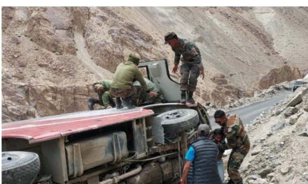 Army personnel rescue 12 people from overturned bus in Ladakh