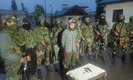 Militant Associate of LeT held at Kreeri Village : Pistol, Ammo recovered