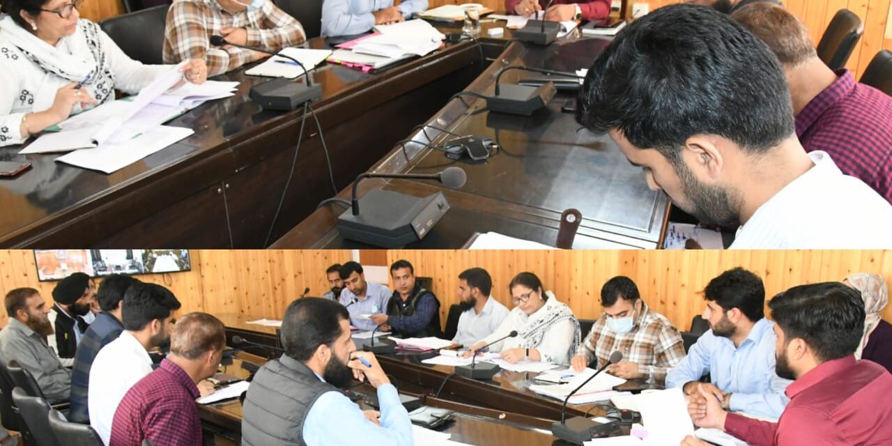 Implementation of ABD programme discussed at Ganderbal