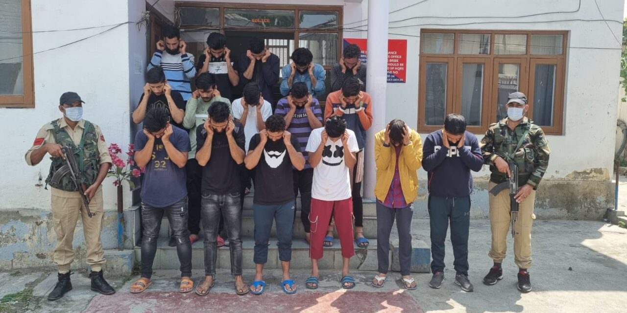 19 arrested for rioting, hooliganism in Srinagar: Police