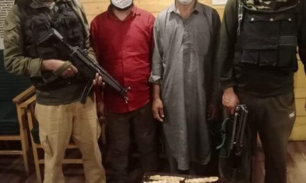 Srinagar police siezes one kilogram charas like substance, two persons arrested