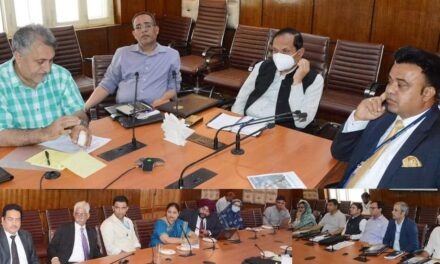 Advisor Bhatnagar reviews progress on collaboration between J&K UT and LTSU for development of Skill institutes