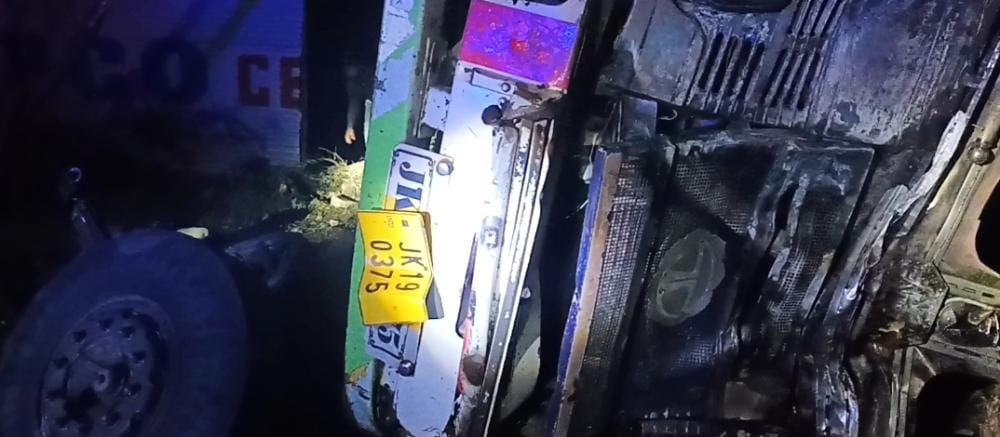 Conductor Charred To Death, Driver Injured As Truck Catches Fire On Sgr-B’pora highway