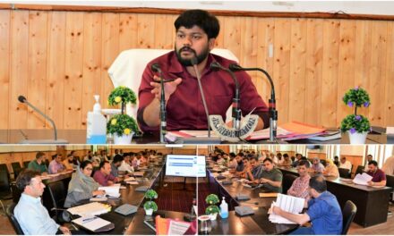 DDC Ganderbal reviews progress of developmental deliverables for the financial year 2022-23