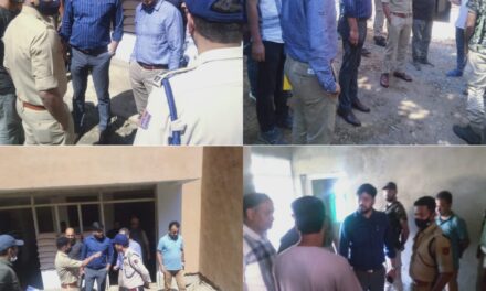 DC Ganderbal inspects progress on Transit Accommodation at Wandhama