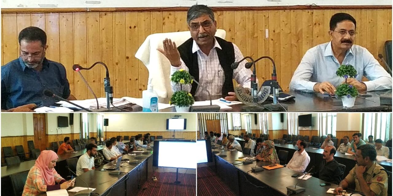 NDMA convenes Coordination meeting ahead of Amarnathji Yatra at Ganderbal