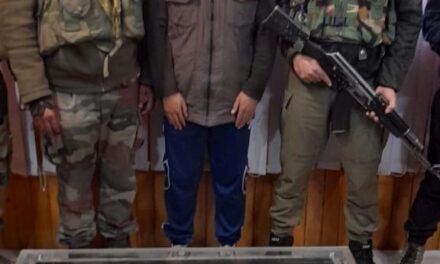 1 hybrid militant arrested at Juhama Baramulla: Police