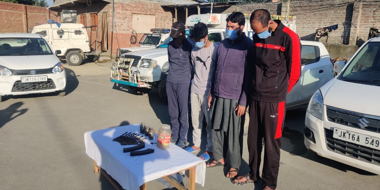 04 LeT militant associates arrested as Narco-militancy funding module busted in Budgam: Police