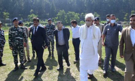 Lt Governor visits Baltal and Pahalgam;Reviews Preparedness & Response Mechanism of all the Stakeholder Departments;