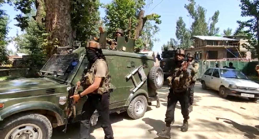 Two LeT militants killed in Kulgam Gunfight, operation on