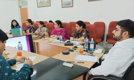 Director Information reviews functioning of Division office JAMMU;Asks officers to act as bridge between public & Government