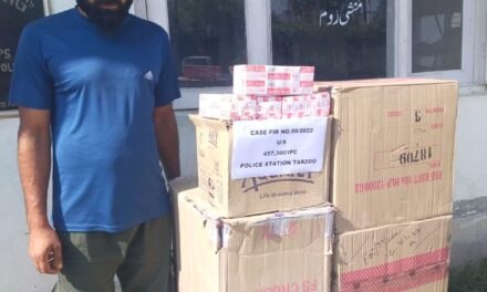 Sopore Police solved theft case, accused arrested, stolen property recovered