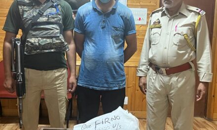 Bootlegger held with Contraband substances in Srinagar: Police
