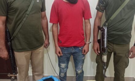 Srinagar police recovered 6kgs of IED material on NHW,one arrested