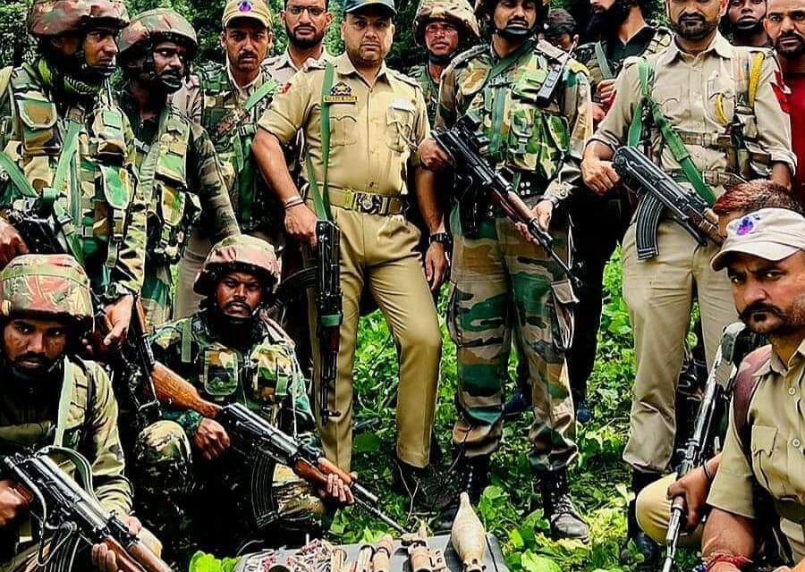 Hideout busted in J-K’s Doda; arms, explosive material recovered