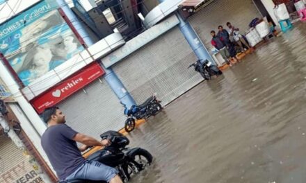 Roads, lanes inundated as heavy rain lashes Sgr, other J&K parts