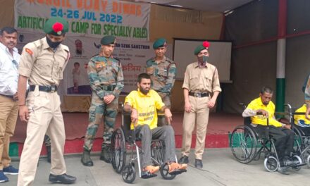 Kargil Vijay Diwas: Free artificial limb camp organised by 34 Assam Rifles in Kangan