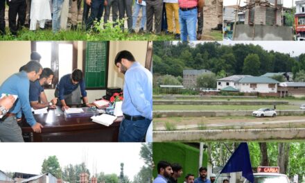 DC Ganderbal tours town; inspects various developmental works;Flags-off fleet of hoppers from Municipal Office