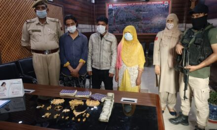 Lady among three thieves arrested, stolen Gold worth Rs 6.5 lakh, Cash amount Rs 110500 recovered: Police