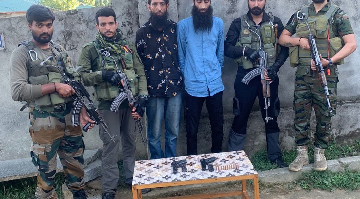 Two Hybrid LeT militants apprehended in Sopore: Police