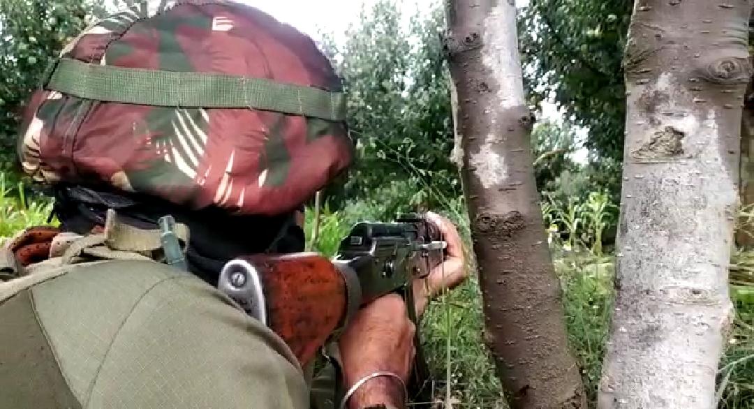 Local LeT militant killed in Overnight Gunfight in Baramulla