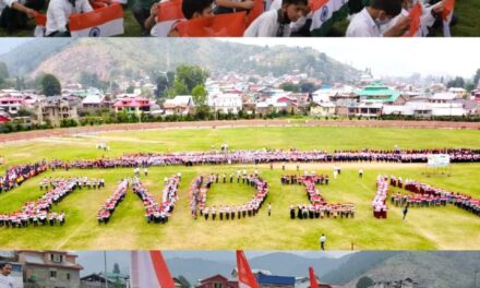 12 thousand students participated in Grand Tiranga Rally Held at Bandipora